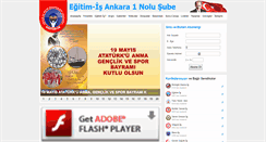 Desktop Screenshot of egitimisankara.org.tr